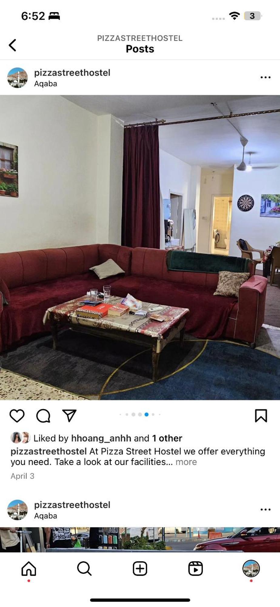 Pizza Street Hostel 아카바 외부 사진
