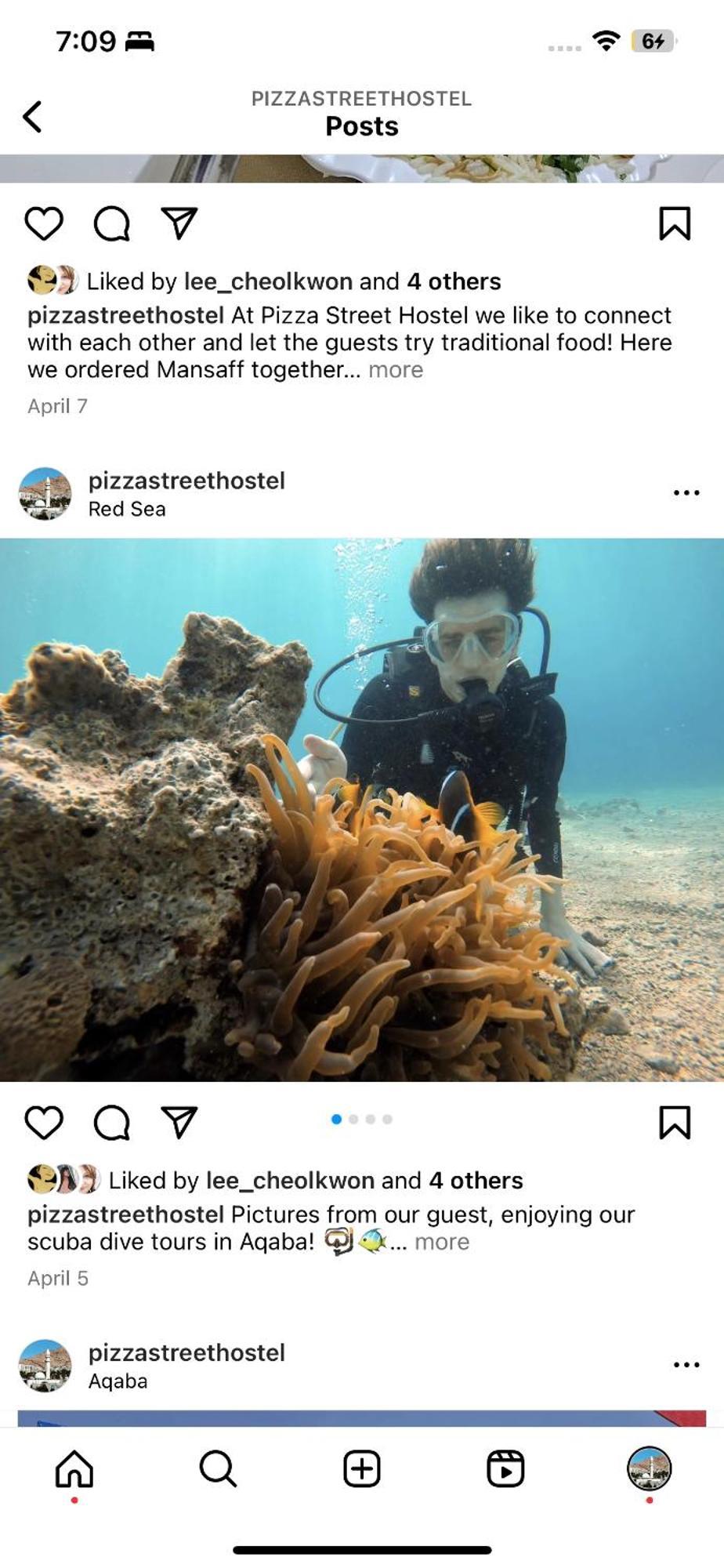 Pizza Street Hostel 아카바 외부 사진